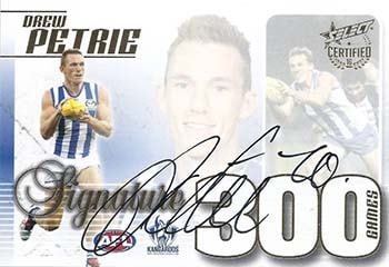 2016 Select AFL Certified 300 Game Signature Case Cards