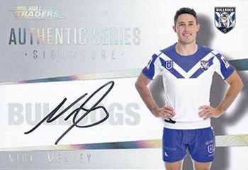 2021 NRL Traders Authentic Signature ASW03