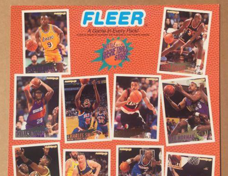 1994 - 95 Fleer Series 1 and Series 2 Basketball profile