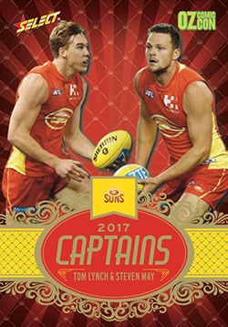 2017 Select Captain Set Gold Coast Suns