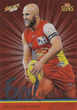 Select AFL Parallel and Special Cards Library