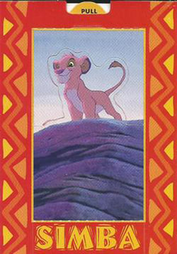 1994 Lion King Series 1 Pop Ups