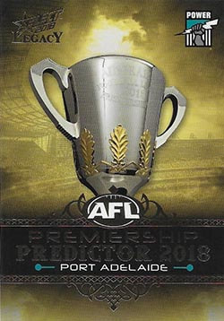 2018 Select AFL Legacy Premiership Predictor Gold Version