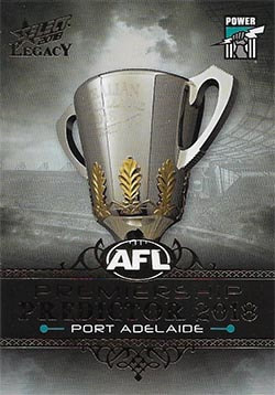 2018 Select AFL Legacy Premiership Predictor Silver