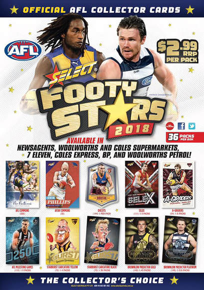 2018 Select AFL Footy Stars
