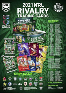 2021 TLA NRL Rivalry Trading Cards