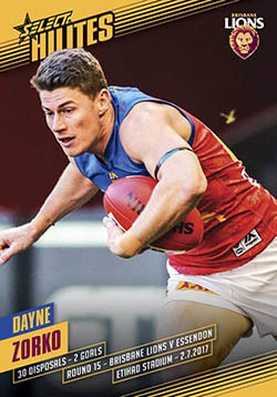 Select Round 15 Hilites Trading Card