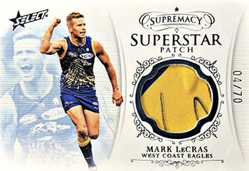 2019 Select AFL Supremacy Superstar Patch Cards