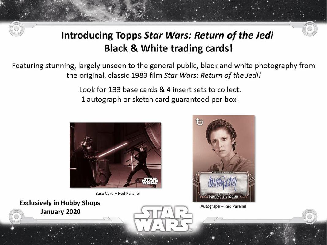 Star Wars Black and White Trading Cards